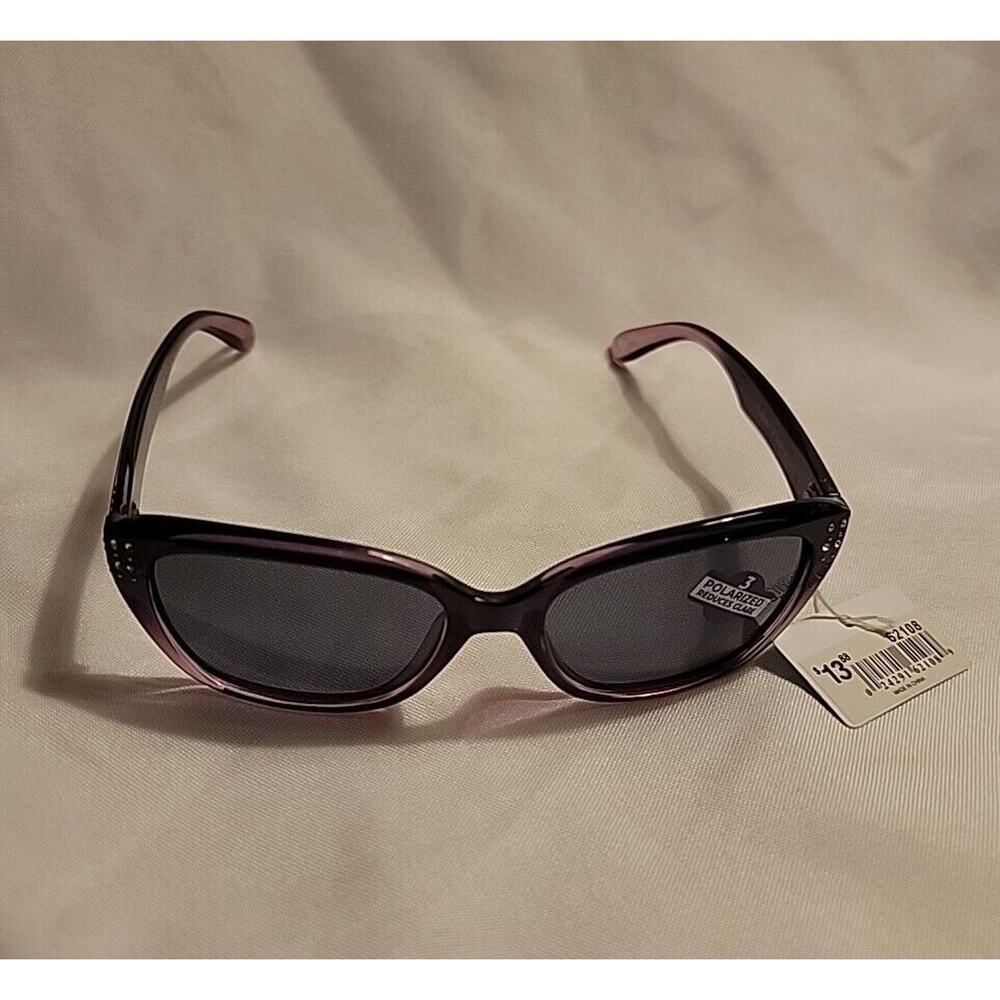 Piranha Womens Fashion Sunglasses Rhinestones Cat Eye Purple Style # 62108
